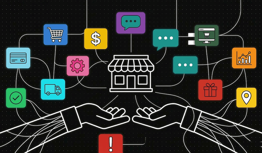 Smartphone displaying a "Write a Friend" app with options to connect, share, and earn, surrounded by colorful gift boxes and spheres, symbolizing social interaction and rewards.