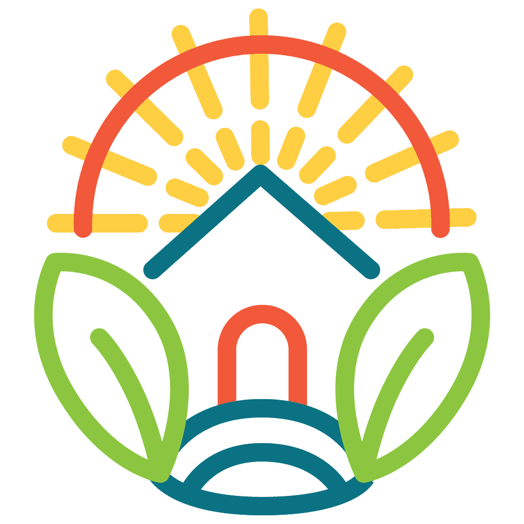 Logo of Mind of All Trades featuring a colorful, abstract design with leaves and a brain motif, representing creativity, versatility, and innovative thinking.